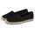 Tommy Hilfiger Damen Espadrilles Flag Canvas mit Logo, Schwarz (Black), 38