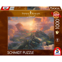 Schmidt Spiele Puzzle 1000 Teile Puzzle: 59679 Spirit, Das Kreuz, Puzzleteile
