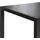 Beliani Lavos 80 x 75 x 120 cm schwarz