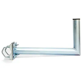 Premium X PremiumX Balkonausleger 55cm Stahl Geländerhalter Balkonhalter SAT-Antenne Mast-Ausleger Halterung für Satellitenschüssel