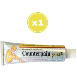 Counterpain Plus 50 g – Entzündungshemmend und schmerzstillend zur Linderung von Muskelschmerzen Buy 1
