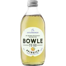 Katlenburger Bowle-To-Go Pfirsich 5% vol 0,33 l