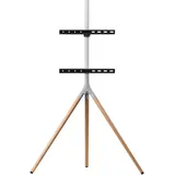 One for All Weltmeisterschaft 7472 65 Tripod Standfuß, max. Zoll, Oak/Silver Grey