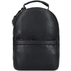 Harbour 2nd Urban Poets City Rucksack Leder 27 cm  schwarz