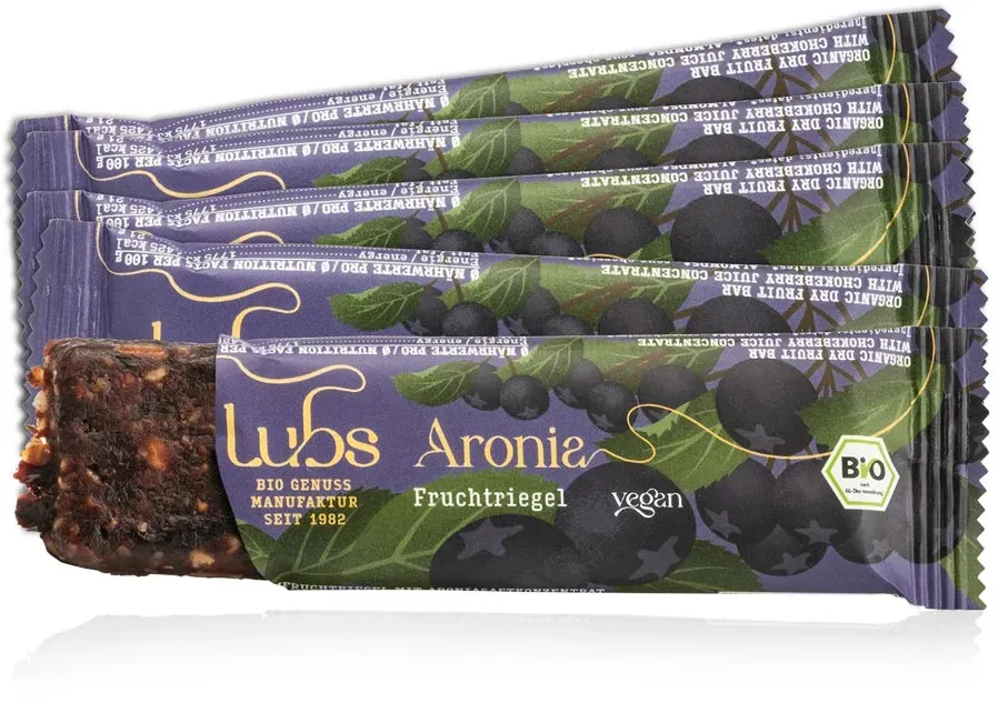 Organic Chokeberry Fruit Bar - 300 g