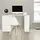 ML-Design Schreibtisch Computertisch Bürotisch mit Schubladen Ablage Regal 120x49x72 cm