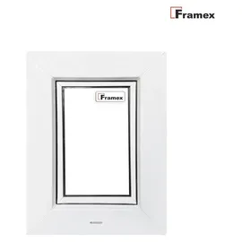framex Kellerfenster Kippfenster 100 x 50 cm weiß