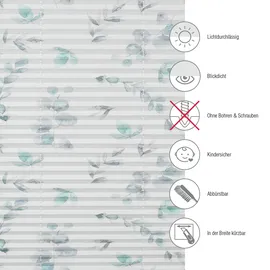 GARDINIA Plissee Concept Dekor Zweig