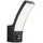 LINDBY Außenwandleuchte Aluminium 24,0 cm mit Bewegungsmelder schwarz
