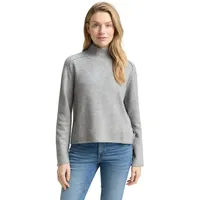 Tom Tailor Pullover in medium silver grey melange |