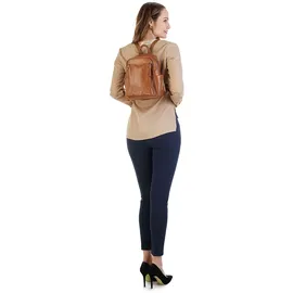 Samantha look Cityrucksack Braun