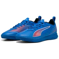 Puma Ultra 6 Play Hallenschuhe Kinder Ultra Blue/Puma White/Glowing Red 34,5