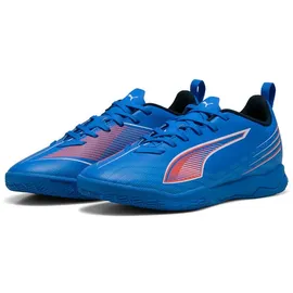 Puma Ultra 6 Play Hallenschuhe Kinder Ultra Blue/Puma White/Glowing Red 34,5