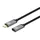 TECHLY USB-C 1 m Schwarz/Grau