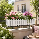 Hti-Living Nessa 75 x 20 x 16,5 cm Weiß