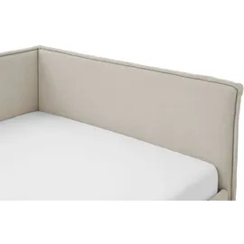 Meise Möbel meise.möbel Polsterbett Fun 140 x 200 cm Stoff Beige