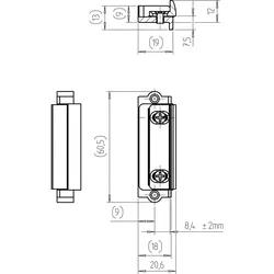 Austauschstücke Falzluft 11 mm, Eurofalz 20 mm