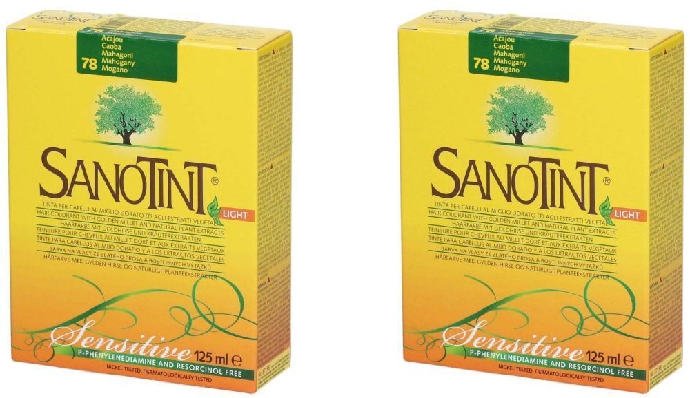 Sanotint® Sensitive Haarfarbe 78 Mahagoni