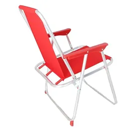 Wellhome Strandstuhl Klappbar Rot