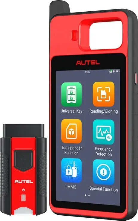 Autel MaxiIM KM100 KM100X Funkschlüssel-Programmiergeräte, Auto-Schlüsselprogrammierer, Schlüsselgenerierung in 60 Sekunden, OBD-IMMO Schlüssellernen, Update ohne Schlüssel
