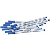 Stabilo Pen 68 brush Brush-Pens blau, 10 St.