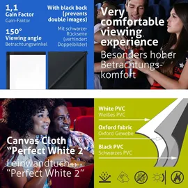 eSmart Expert X-Type Stativ Leinwand MISATI 177 x 100 cm (80") 16:9