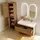 Riho Spring-Up Hochschrank 2-türig Eiche
