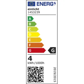 einlicht Halo 3,3W, 438lm, step-dimmbar, warmweiß,