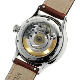 MeisterSinger Pangaea Aventurine Leder 40 mm PMN9908AV