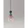 Nova Luce Murano 1-flg. E14 40 cm gold, multicolor