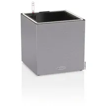 LECHUZA Canto Stone 30 low LED 30 x 30 x 30 cm steingrau