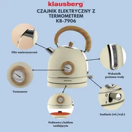 Klausberg KB-7906 1,8 l Beige