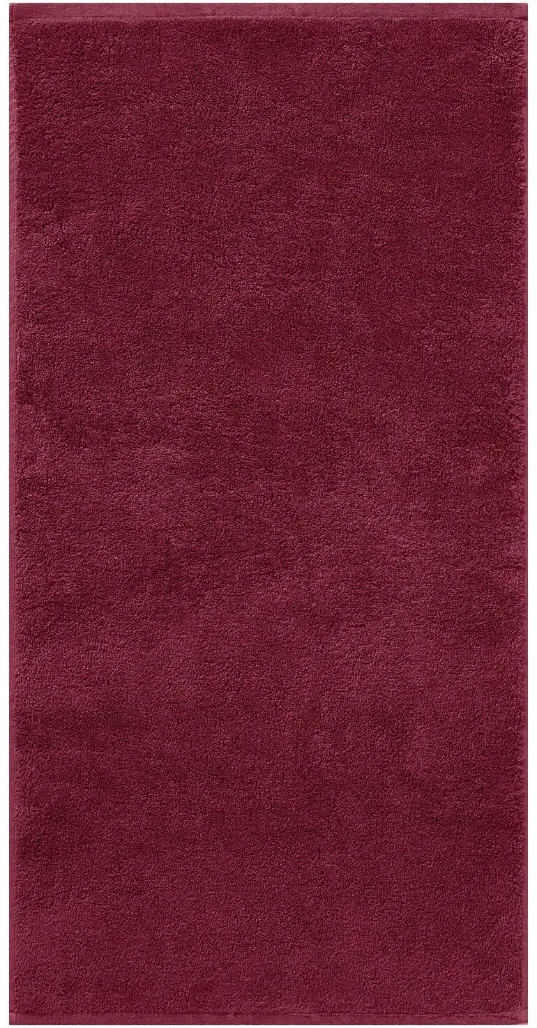 BettwarenShop Handtuch Serie Premium Duschtuch 70x140 cm | bordeaux - rot