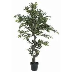 EUROPALMS Ficus Waldbaum, Kunstpflanze, 110cm