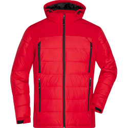 James & Nicholson Hybrid Thermojacke, red, S