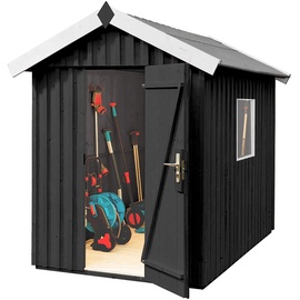 Weka Schwedenhaus 348 1,62 x 1,68 m anthrazit