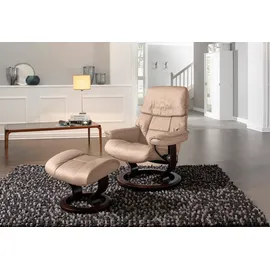 Stressless Relaxsessel Ruby Leder 74 x 97 x 74 cm Beige mit Classic Base