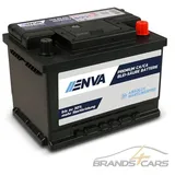 ENVA AUTOBATTERIE STARTERBATTERIE 62Ah 510A 12V ersetzt 54Ah 55Ah 60Ah 61Ah 65Ah