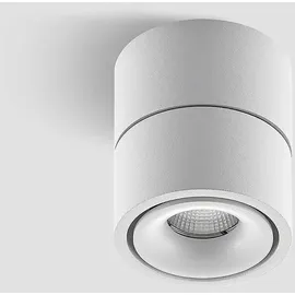ARCCHIO Rotari 1-flg. rund weiß Aluminium