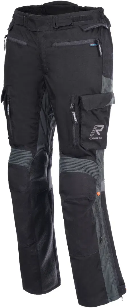 Rukka Madagasca-R Motorrad Textilhose, schwarz-grau, Größe 50 für Männer