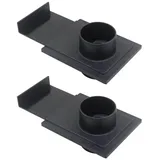 Absauganlage absperrschieber OD63 für absauganlage späneabsauganlage kanalschieber flachschieber handschieber holz (2pcs)