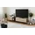 les tendances Nola TV-Lowboard 195 x 48 x 37 cm Braun/Holz