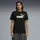 Puma T-Shirt "Essentials 2 Colour No. 1 Logo T-Shirt Herren", Jungen, Gr. XS, schwarz apple spritz grün, Obermaterial: 100% Baumwolle. Rippe: 80% Baumwolle, 20% Polyester, bedruckt, regular fit, Rundhals, Shirts T-Shirt