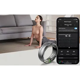 Colmi R06 Smart Ring Größe 12 Schwarz