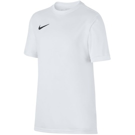 Nike Unisex Kinder Y Nk Dry Park Vii JSY Shirt, White/Black, M EU