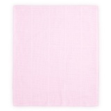 Lorelli Babydecke, Kuscheldecke Baumwolle, Größe 75 x 100 cm, ab Geburt, pink