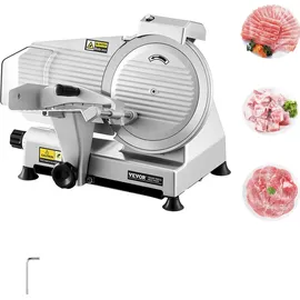 Vevor Kommerzieller Fleischschneider 180 W Schwarz