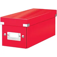 Leitz Ablagebox Click & Store CD rot Packung mit