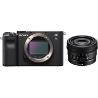 Sony Alpha ILCE-7C schwarz+Sony FE 50mm f2,5 G | 100,00€ Welcome to Alpha-Bonus 2.299,00€ Effektivpreis