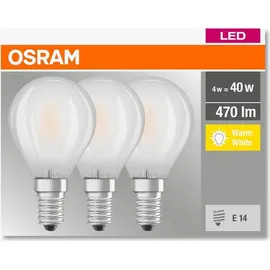 Osram LED-Tropfen 4W E14 3er Pack (819399)